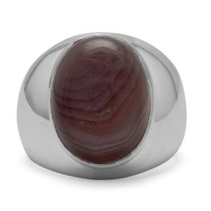 🆕Oval Botswana Agate Ring